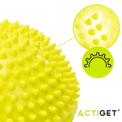 Balančné a masážne podložky sada 2 ks ACTIGET ACT0118 žlté