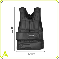 Záťažová vesta 20 kg ACTIGET ACT0123