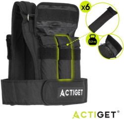 Záťažová vesta 20 kg ACTIGET ACT0124