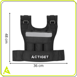Záťažová vesta 20 kg ACTIGET ACT0124