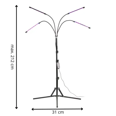 LED osvetlenie pre rastliny SPRINGOS GA0223
