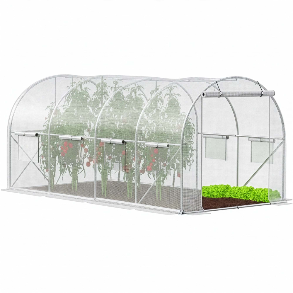 Záhradný fóliovník 4,5x2,5x2m SPRINGOS GT0009