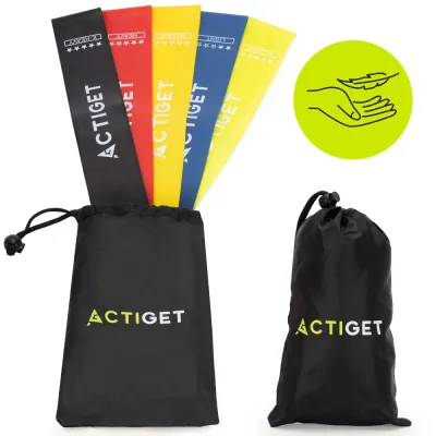 Gumy na cvičenie 5ks ACTIGET ACT0104