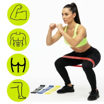 Gumy na cvičenie 5ks ACTIGET ACT0104