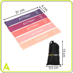 Gumy na cvičenie 5ks ACTIGET ACT0105