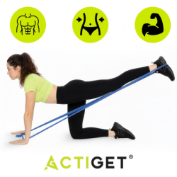 Gumy na cvičenie 2m sada 5ks ACTIGET ACT0106