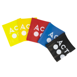 Gumy na cvičenie 2m sada 5ks ACTIGET ACT0106