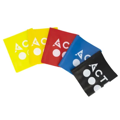 Gumy na cvičenie 2m sada 5ks ACTIGET ACT0106