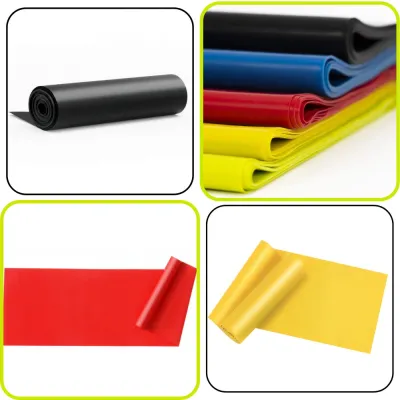 Gumy na cvičenie 2m sada 5ks ACTIGET ACT0106