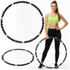 Hula hoop obruč s magnetmi 100 cm ACTIGET ACT0134 čierna