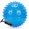 Masážna lopta 20 cm + pumpička ACTIGET ACT0152 modrý