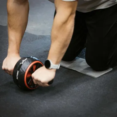 Posilňovacie koliesko s podložkou ACTIGET ACT0111