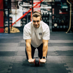 Posilňovacie koliesko s podložkou ACTIGET ACT0111