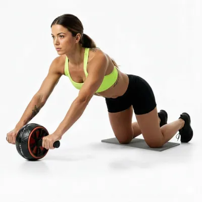 Posilňovacie koliesko s podložkou ACTIGET ACT0111