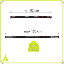 Hrazda do dverí 80-130 cm ACTIGET ACT0166