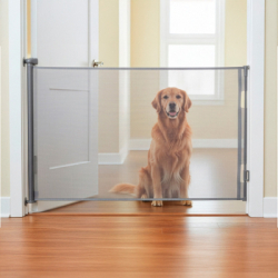 Bezpečnostná zábrana rolovacia 7-80 cm SPRINGOS HA7524 sivá