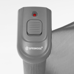 Bezpečnostná zábrana rolovacia 7-80 cm SPRINGOS HA7524 sivá