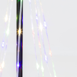 LED Vianočný stromček - 45cm, 80LED, multicolor