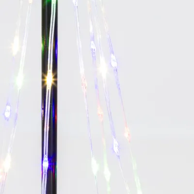 LED Vianočný stromček - 45cm, 80LED, multicolor