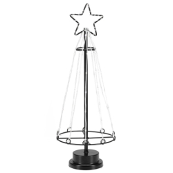 LED Vianočný stromček - 45cm, 80LED, multicolor