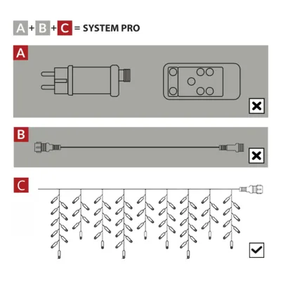 CL1240 ICICL ZÁVES 50 LED PRE