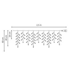 CL1240 ICICL ZÁVES 50 LED PRE