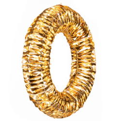 LED svetelný kruh 45cm 360LED 8-funkcií IP44 teplá biela