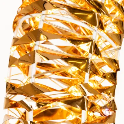 LED svetelný kruh 45cm 360LED 8-funkcií IP44 teplá biela