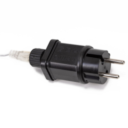 LED svetelný kruh 45cm 360LED 8-funkcií IP44 teplá biela