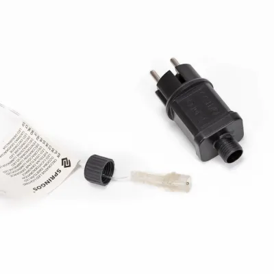 LED svetelný kruh 45cm 360LED 8-funkcií IP44 teplá biela