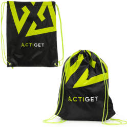 Športový batoh 20l ACTIGET GYMBAG čierno-zelený