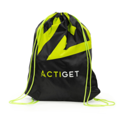 Športový batoh 20l ACTIGET GYMBAG čierno-zelený