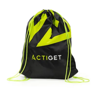 Športový batoh 20l ACTIGET GYMBAG čierno-zelený