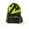 Športový batoh 20l ACTIGET GYMBAG čierno-zelený