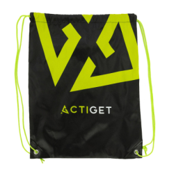 Športový batoh 20l ACTIGET GYMBAG čierno-zelený