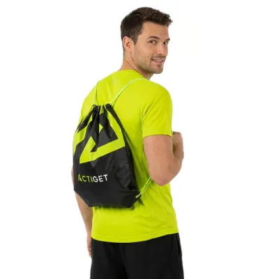 Športový batoh 20l ACTIGET GYMBAG čierno-zelený