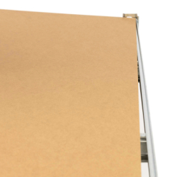 Kovový regál 205x120x45 cm 5 políc MDF SPRINGOS HA5280