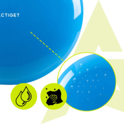 Balančná a masážna podložka + pumpička ACTIGET ACT0114 modrá