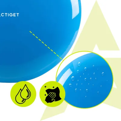 Balančná a masážna podložka + pumpička ACTIGET ACT0114 modrá