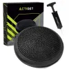 Balančná a masážna podložka + pumpička ACTIGET ACT0116 čierna