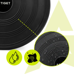 Balančná a masážna podložka + pumpička ACTIGET ACT0116 čierna