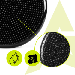 Balančná a masážna podložka + pumpička ACTIGET ACT0113 čierna