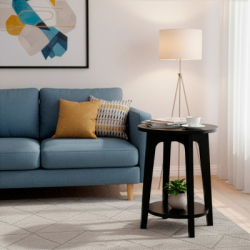 Konferenčný stolík SPRINGOS HF0066 čierny