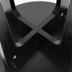 Konferenčný stolík SPRINGOS HF0066 čierny