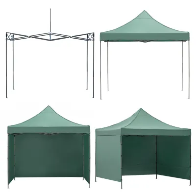 Záhradný stan 3x3 m SPRINGOS GP0001 zelený