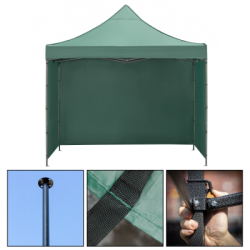 Záhradný stan 3x3 m SPRINGOS GP0001 zelený