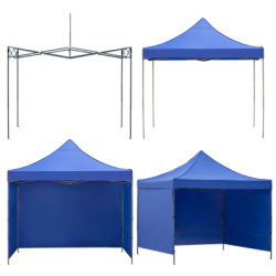 Záhradný stan 3x3 m SPRINGOS GP0002 tmavomodrý