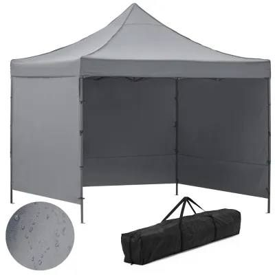 Záhradný stan 3x3 m SPRINGOS GP0003 sivý