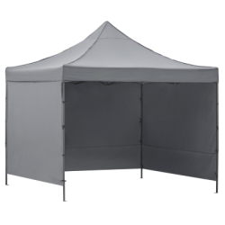 Záhradný stan 3x3 m SPRINGOS GP0003 sivý