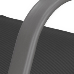 Set 4x Záhradná stolička SPRINGOS GF0118 tmavo šedé